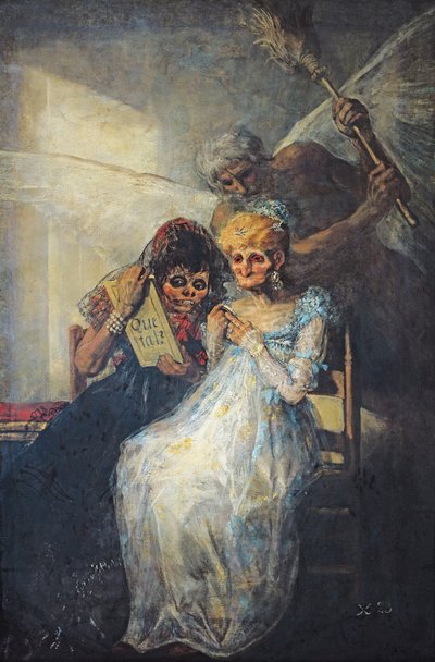 Time of the Old Women by Francisco de Goya